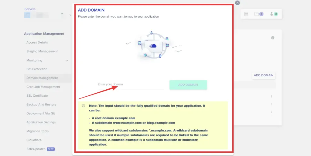 클라우드웨이즈 도메인 연결