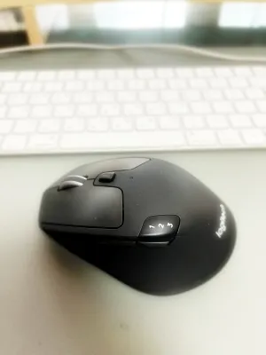 로지텍 M720 사진, 다양한 버튼을 활용할 수 있다.